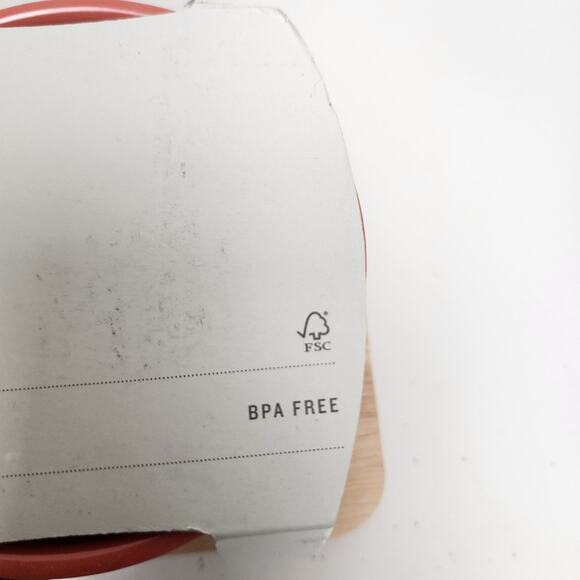 Hearth & Hand with Magnolia 4-Pack Mini Striped Plaid Dip Bowls on Bamboo Tray - Picture 3 of 6